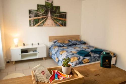 studio cosy confortable et chaleureux : Appartements proche de Saint-Aubin-sur-Gaillon