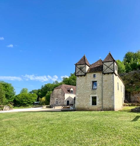 Le gîte du Moulin de la Garrigue : Maisons de vacances proche de Borrèze