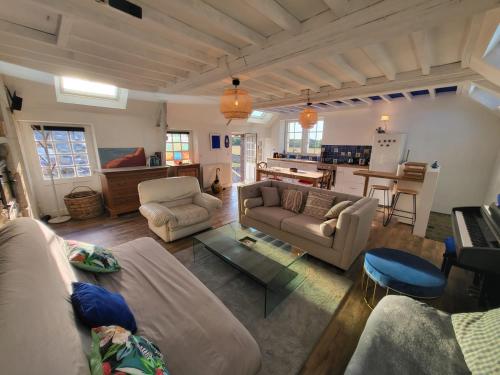 Casa Azul - Omaha Beach : Maisons de vacances proche de Surrain