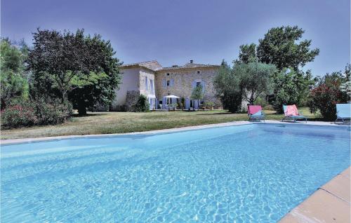 Beautiful Home In Clon Dandran With 2 Bedrooms, Wifi And Private Swimming Pool : Maisons de vacances proche de Salettes