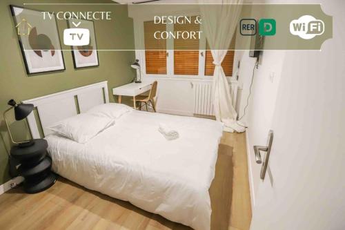 Appart'Hôtel Le Bright Evry- 4 Chambres Design : Appartements proche de Soisy-sur-Seine