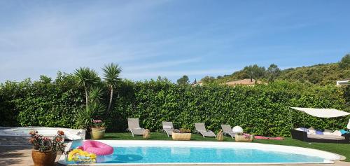 Villa la magnifique : piscine , spa , 140m2 : Villas proche de La Boissière