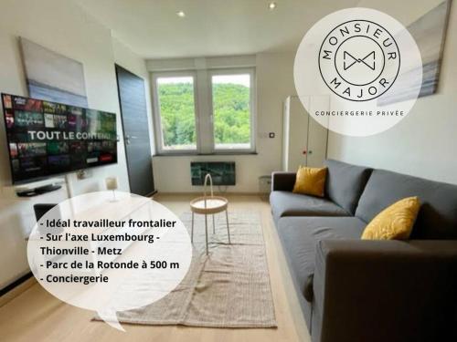 Charmant Studio 24m2 à la frontière : Appartements proche de Fléville-Lixières