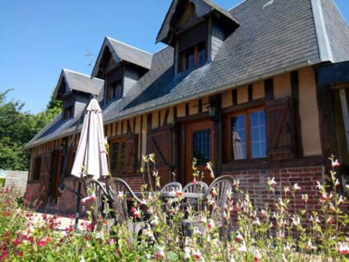 La bergerie, cottage normand 5 pers. avec piano : Maisons de vacances proche de Saint-Cyr-de-Salerne