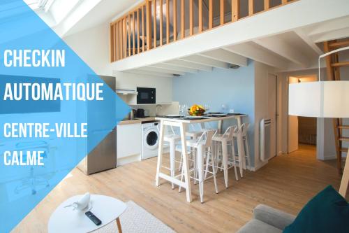 Self Checkin Automatique - Downtown - ANTARCTIQUE : Appartements proche d'Orly-sur-Morin