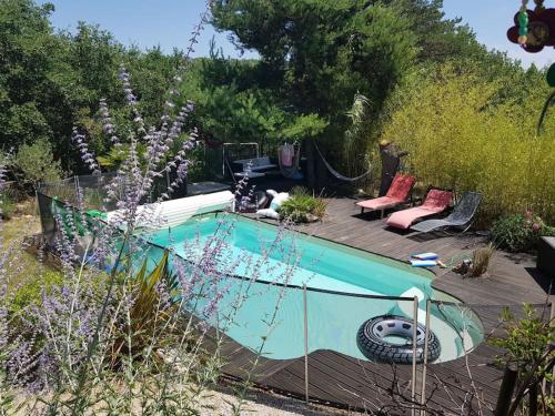 Villa forest home avec piscine dans les gorges du verdon en Provence : Villas proche de Montmeyan