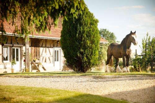 La ferme de la chassagne : Maisons d'hotes proche de Saint-Étienne-en-Bresse
