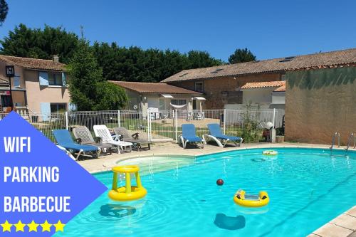 Bel Appartement T2 Climatisé avec piscine Poitiers-Futuroscope-CREPS de Poitiers : Appartements proche de Vouneuil-sous-Biard
