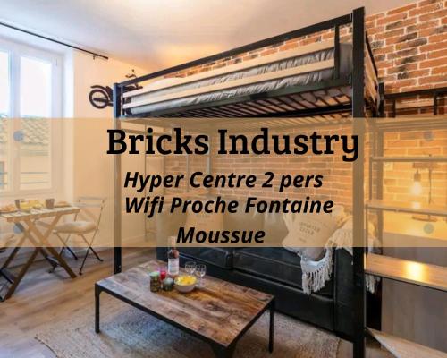 Bricks Industry Hyper Centre Fontaine Moussue : Appartements proche de Pélissanne