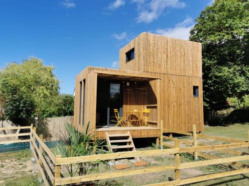 Agréable Tiny house à la campagne : Maisons de vacances proche de Martragny
