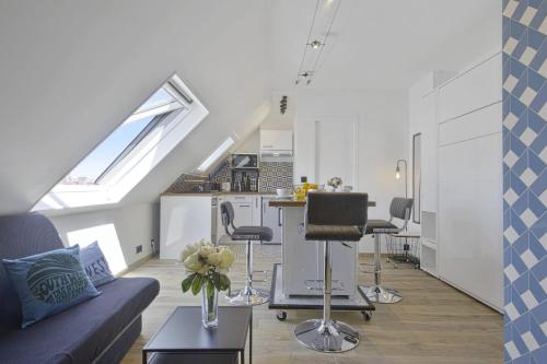 Beautiful modern studio with a view on the ocean - Biarritz - Welkeys : Appartements proche de Biarritz