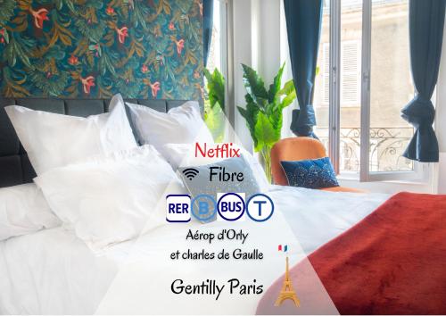 Appartement 2 pièces chic et cosy à Paris : Appartements proche de Gentilly