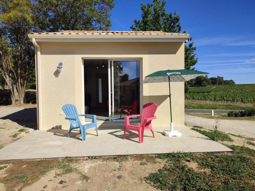 Maisonnette neuve Monbazillac : Maisons de vacances proche de Rouffignac-de-Sigoulès