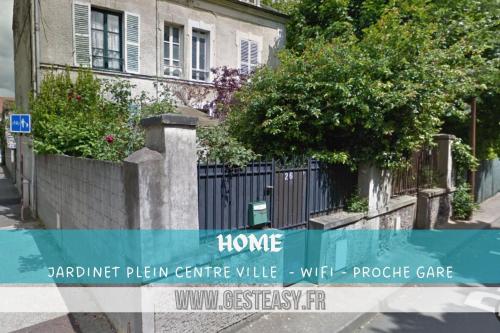Home Gesteasy à 2 pas de la gare, trés calme : Appartements proche de Vienne-en-Arthies