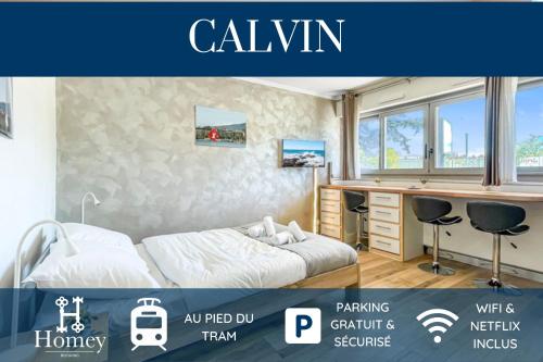 HOMEY CALVIN - NEW / Free parking / Proche tram : Appartements proche d'Ambilly