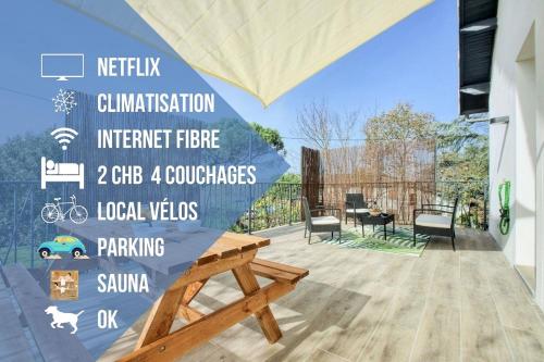 Le Cottage Nature Syrah Sauna Gaillac entre Albi-Toulouse & Les Cottages du Tarn : Maisons de vacances proche de Brens