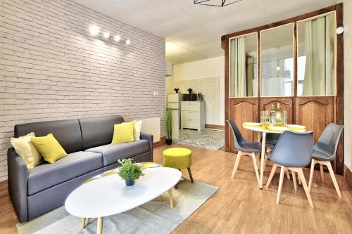 Appartement L'Elégant Chalonnais - Hyper-Centre : Appartements proche de Lux