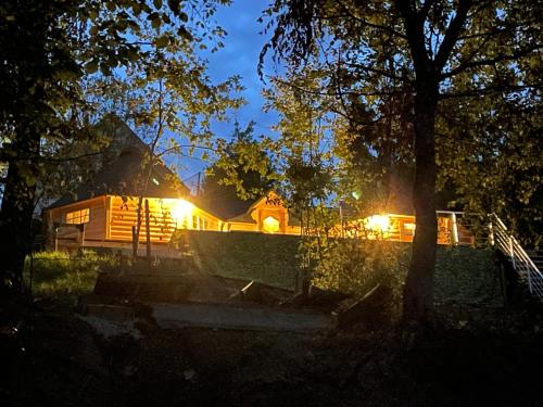 Alsace kota evasion & spa : Lodges proche de Russ