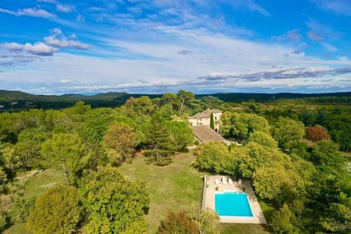 Villa de 6 chambres avec piscine privee jardin clos et wifi a Conqueyrac : Villas proche de Sauve