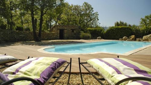 Villa de 4 chambres avec piscine privee jardin amenage et wifi a CaseneuveB : Villas proche de Saint-Martin-de-Castillon