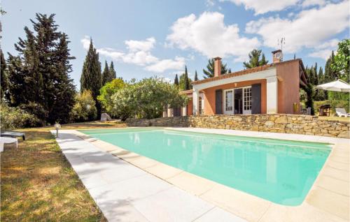 Stunning Home In Limoux With Outdoor Swimming Pool, 4 Bedrooms And Private Swimming Pool : Maisons de vacances proche de Gardie