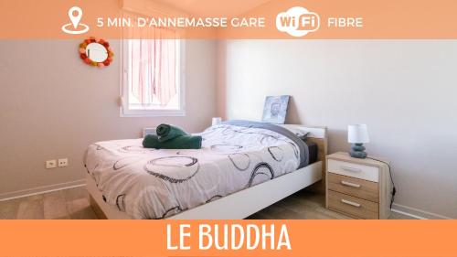 ZenBNB - LE BUDDHA -1 Bedroom - Near Annemasse Train Station : Appartements proche de Machilly
