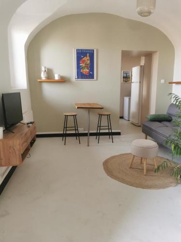 Studio 30m2, 7 mn de la plage, au cœur de Calcatoggio. : Appartements proche de Valle-di-Mezzana