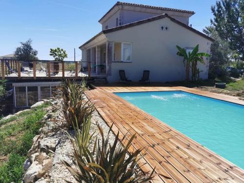Grande Villa au calme près de Villeneuve sur lot : Maisons de vacances proche de Saint-Sardos