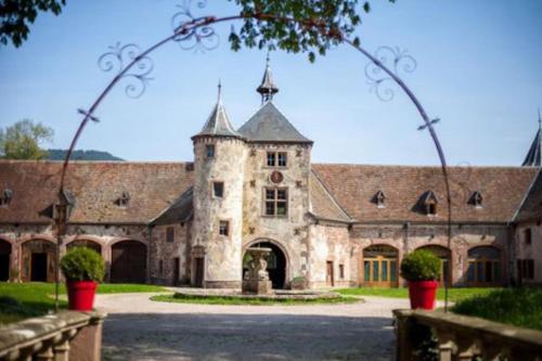 Le patio du Château de Thanvillé : Maisons de vacances proche de Dieffenbach-au-Val