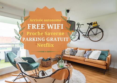 Le vintage - Wifi - Parking gratuit : Appartements proche de Monswiller