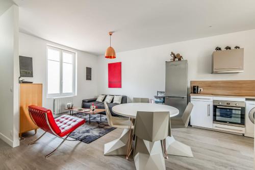 Design house in the center of Deauville - Welkeys : Maisons de vacances proche de Touques