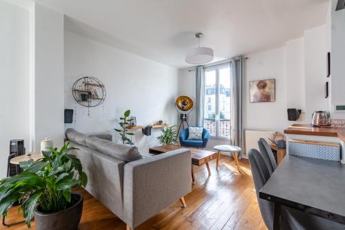 Le Loft de l'Artiste - Appartement cosy avec jardin et terrasse : Appartements proche de Sèvres