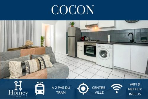 HOMEY COCON - Centre-ville / Proche Gare et Tramway pour Genève : Appartements proche d'Ambilly