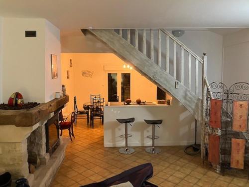 Jolie, cozy et confortable maison de ville au calme : Maisons de vacances proche de Ville-devant-Chaumont