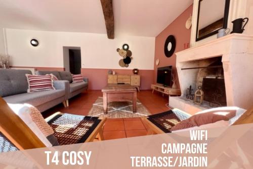 T4 cosy Maison de Campagne proche tous commerces : Maisons de vacances proche de Tonnay-Charente