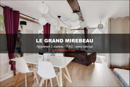 Le Grand Mirebeau : Appartements proche de Nohant-en-Goût