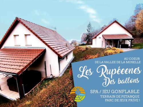 Les Rupéennes des Ballons, Maison Cerf, SPA Petanque ground, private playground, in the heart of the Vosges mountains! : Maisons de vacances proche de Rupt-sur-Moselle