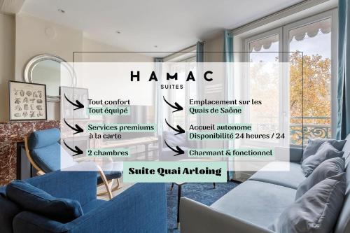 Hamac Suites - Suite Arloing - 6 people : Appartements proche d'Écully