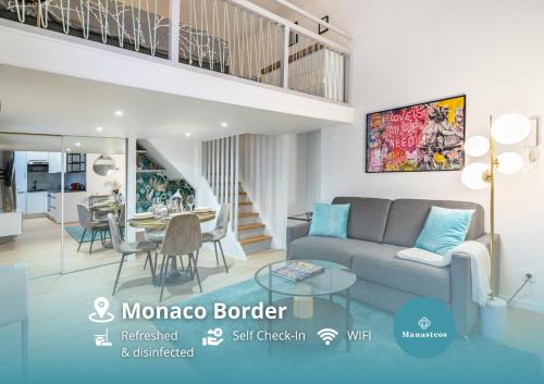 Monaco Border - Luxury Apartment - Belle Epoque : Appartements proche de Beausoleil