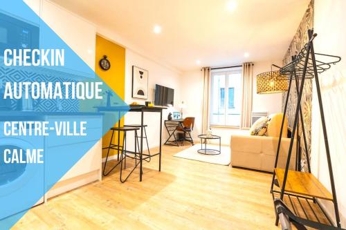 Self Checkin Automatique - Centre-ville - AFRIQUE : Appartements proche de Nanteuil-sur-Marne