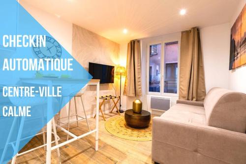 Self Checkin Automatique - Centre-ville - ASIE : Appartements proche de Saint-Germain-sous-Doue