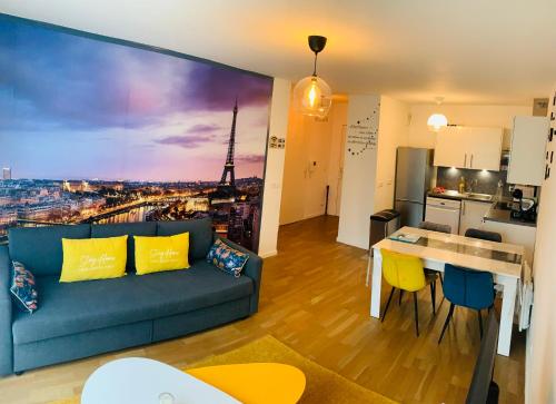 Apartment Five Stars Private Parking 25 MN to Paris : Appartements proche de Brunoy