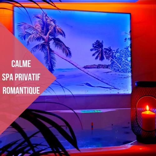 Le doux refuge - SPA privatif - Romantique - Calme : Maisons de vacances proche de Luant