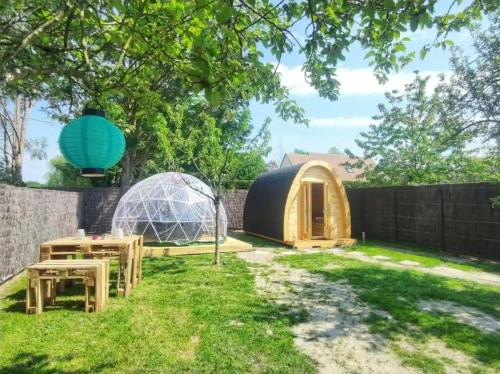 Les Pod Atypique de Sologne - Spa Privatif - Zoo de Beauval : Tentes de luxe proche de Veilleins