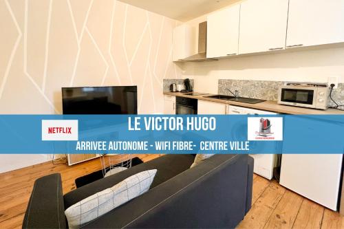 LE VICTOR HUGO - Wifi - Centre ville - PROPERTY RENTAL NM : Appartements proche de Coulounieix-Chamiers