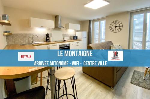LE MONTAIGNE - Wifi fibre- Coeur du centre ville-PROPERTY RENTAL NM : Appartements proche de Périgueux
