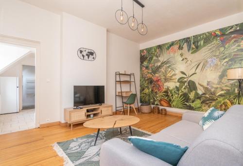 Appartement cosy au centre ville avec garage : Appartements proche d'Ouroux-sur-Saône