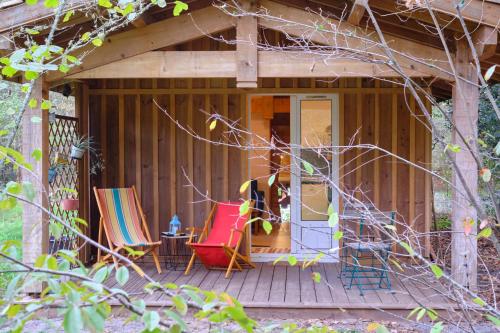 Cabane au milieu des pins - Domaine Temali : Maisons de vacances proche de Labouheyre