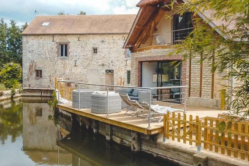 Moulin de Chenappe 13 pers. : Maisons de vacances proche d'Alençon