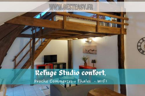Refuge confort, Wifi, Equipé, Proche centre-ville : Appartements proche de Forges-les-Bains